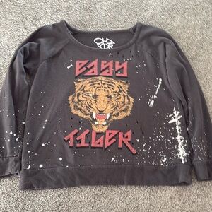 Chaser brand Easy Tiger vintage sweatshirt Small